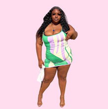 Load image into Gallery viewer, Picasso Fitted Dress